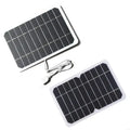 E1PF Outdoor Phone Battery 5W Flexible Solar Panel with USB Port Camping Charging Battery for Mobilephone