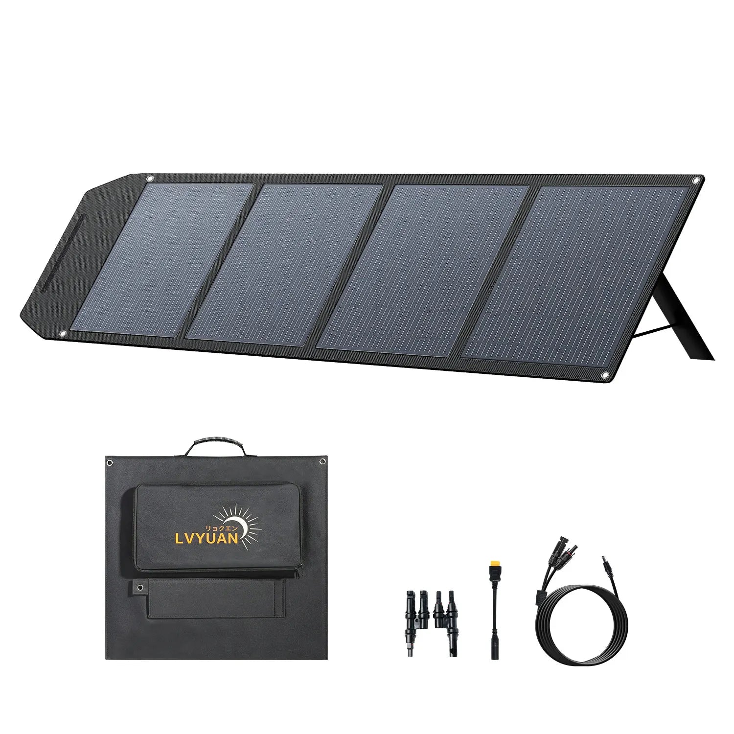 High Efficiency 200 Watt Solar Panel Foldable 24V Monocrystalline Silicon Solar Panel Portable Camping Solar For Caravan RV