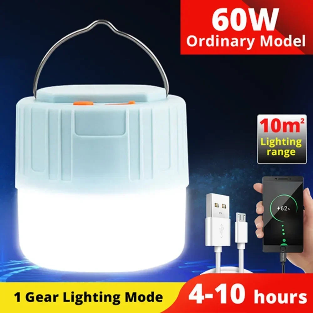 LED Solar Camping Light Power Bank Camping Lanterns With Remote Control Waterproof Outdoor Tent Light Rechargeable Flashlight