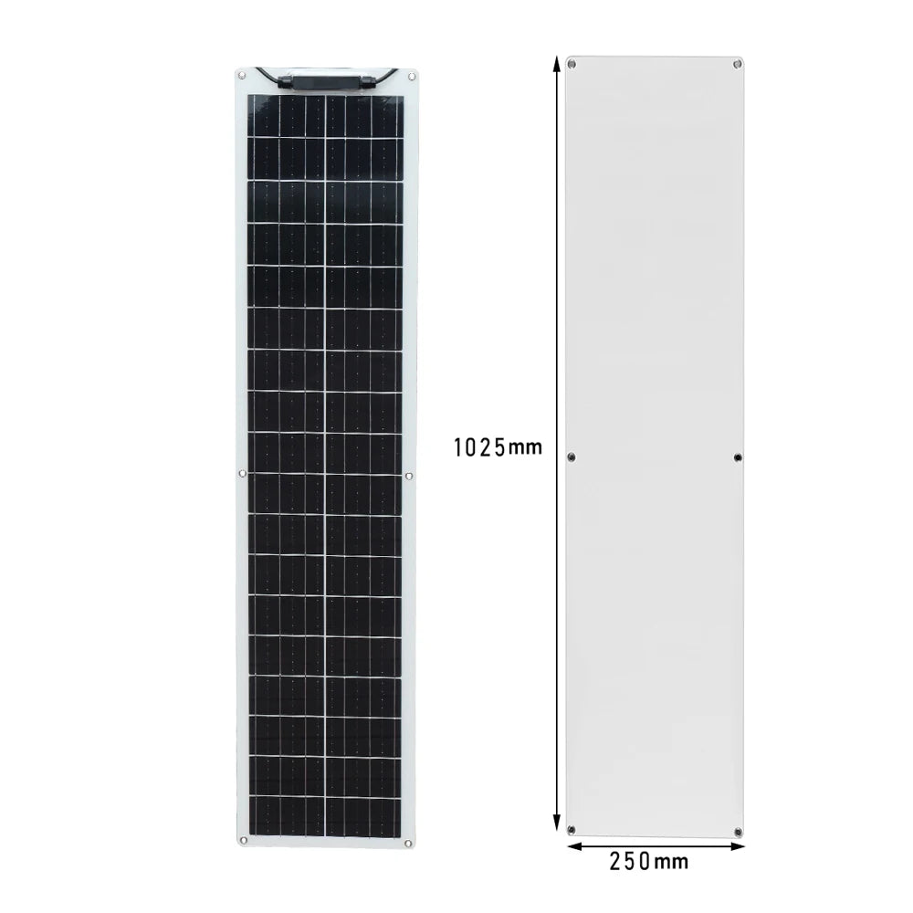 50W Solar Panel 12V 100W Solar Panels Kit Complete Single Solarni Panel Just Power 50W Solar Barttery Charger