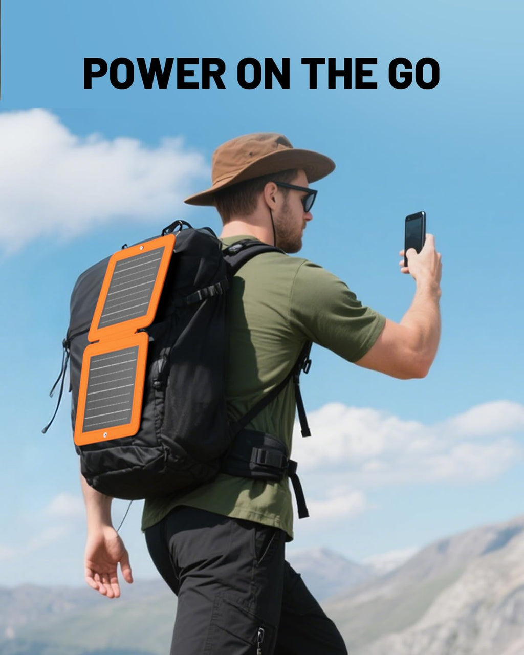 SOLUPUP Solar Panels 30W Portable Foldable Solar Charger with 5V USB-A and USB-C Fast Charging Compatible with iPhone, iPad, Samsung, Power Banks, IPX5 Waterproof Perfect for Camping, Hiking, Outdoor
