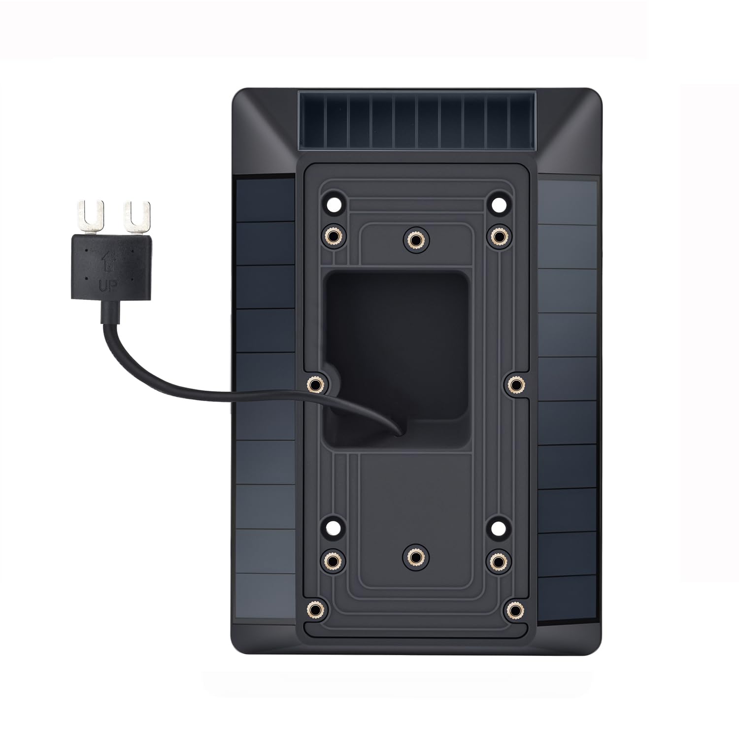Solar Charger Compatible with Ring Video Doorbell (2020 Release), Micro USB Port Only, Not for USB-C or 2-Prong Ports, Waterproof Solar Panel for Continuous Power(2nd Gen-2020 Release)