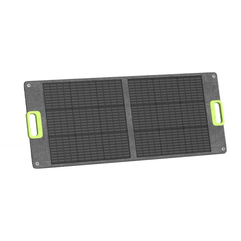 High Efficiency Portable 100W Foldable Solar Panel Charger With USB Port For Outdoor Camping RV And Hiking
