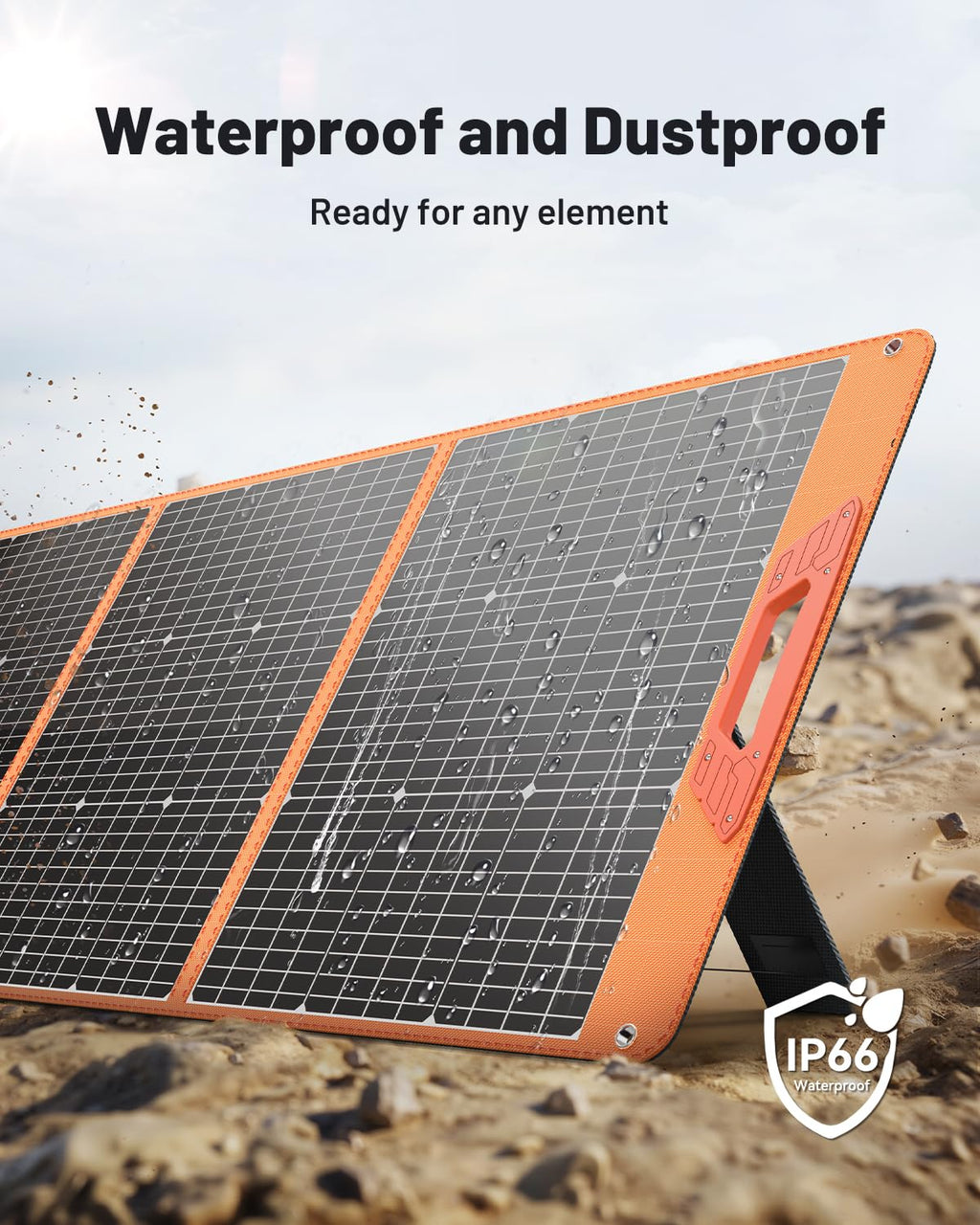 SOLUPUP Solar Panels 30W Portable Foldable Solar Charger with 5V USB-A and USB-C Fast Charging Compatible with iPhone, iPad, Samsung, Power Banks, IPX5 Waterproof Perfect for Camping, Hiking, Outdoor