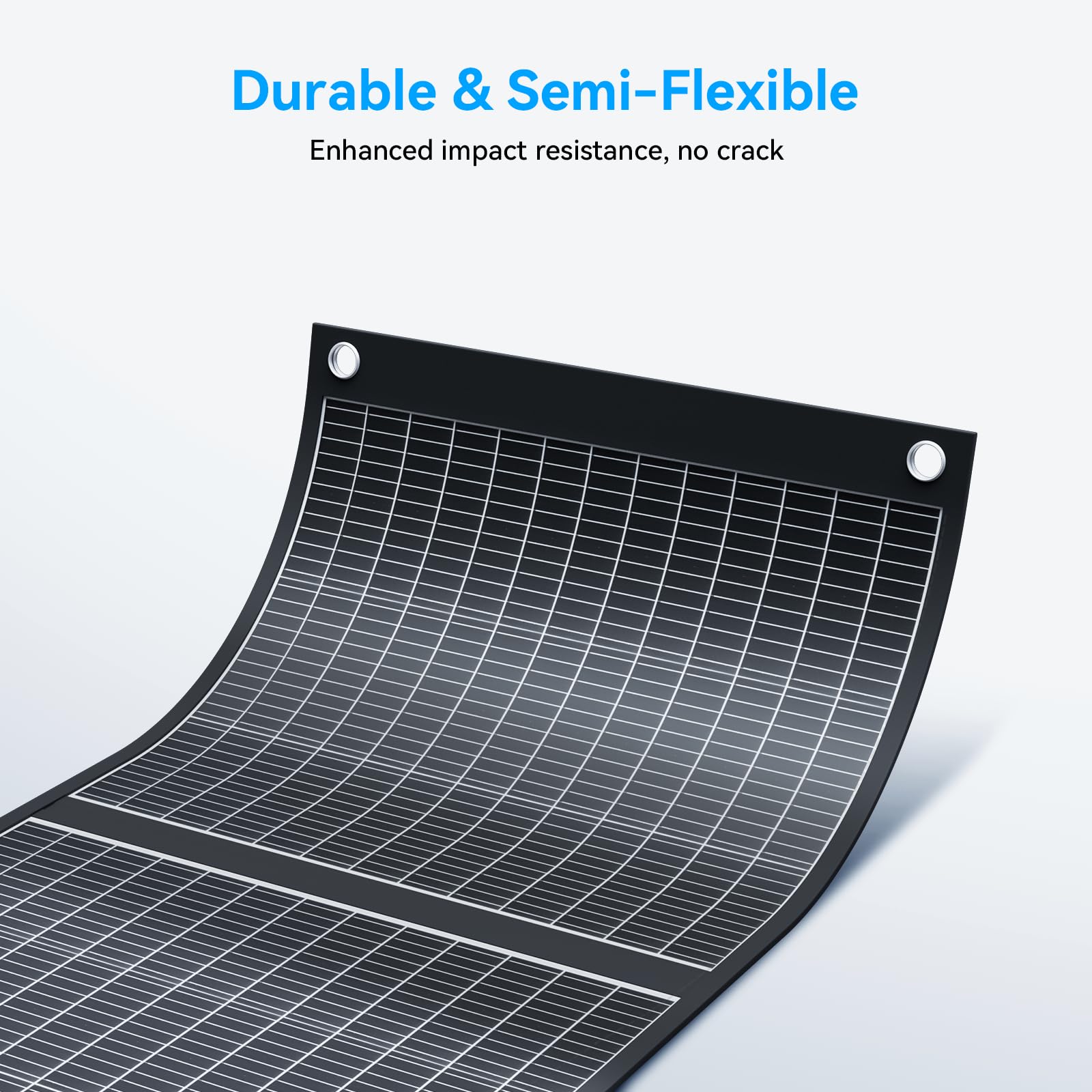 100W Portable Solar Panel CPC Material USB-C PD3.0 & 20V DC XT60 Anderson | Lightweight, Foldable, USB-A/C Fast Charging, 3m DC Cable, IP65 Waterproof for Camping, Power Station, Generator, Cell Phone