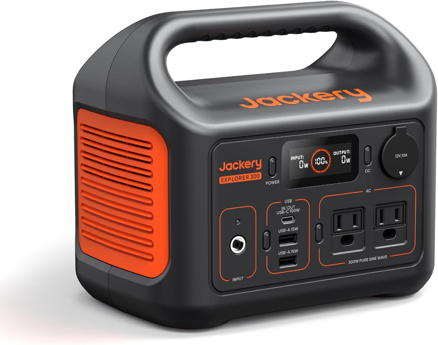 Jackery Explorer 300 Portable Power Station,292Wh | Backup LiFePO4 Battery, Solar Generator for Outdoors, Camping, Travel, Hunting, Blackout (Solar Panel Optional)