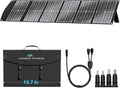 100W Portable Solar Panel CPC Material USB-C PD3.0 & 20V DC XT60 Anderson | Lightweight, Foldable, USB-A/C Fast Charging, 3m DC Cable, IP65 Waterproof for Camping, Power Station, Generator, Cell Phone