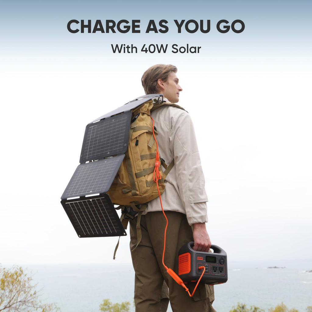 Jackery Explorer 300 Portable Power Station,292Wh | Backup LiFePO4 Battery, Solar Generator for Outdoors, Camping, Travel, Hunting, Blackout (Solar Panel Optional)