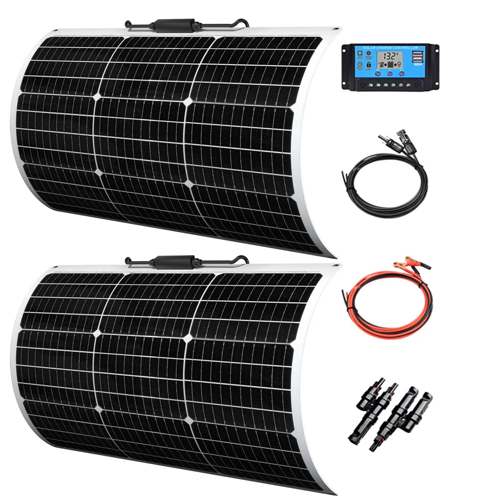 50W Solar Panel 12V 100W Solar Panels Kit Complete Single Solarni Panel Just Power 50W Solar Barttery Charger