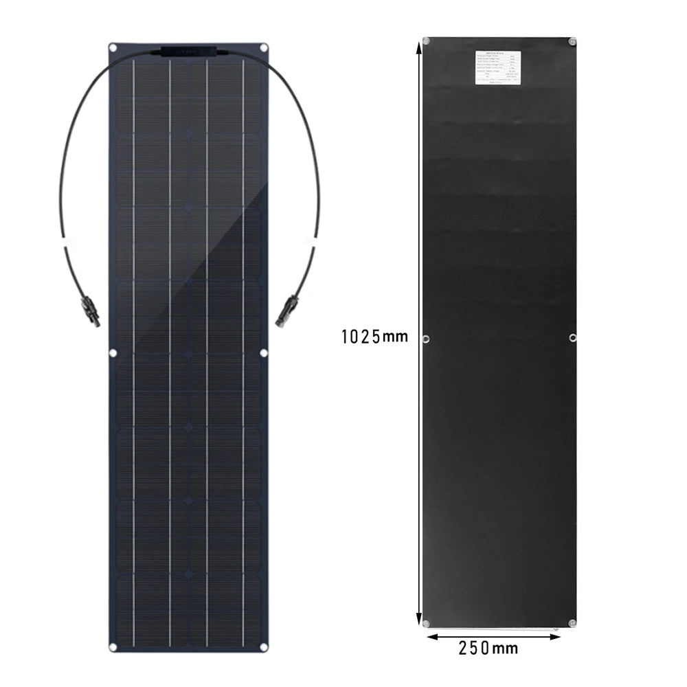 50W Solar Panel 12V 100W Solar Panels Kit Complete Single Solarni Panel Just Power 50W Solar Barttery Charger