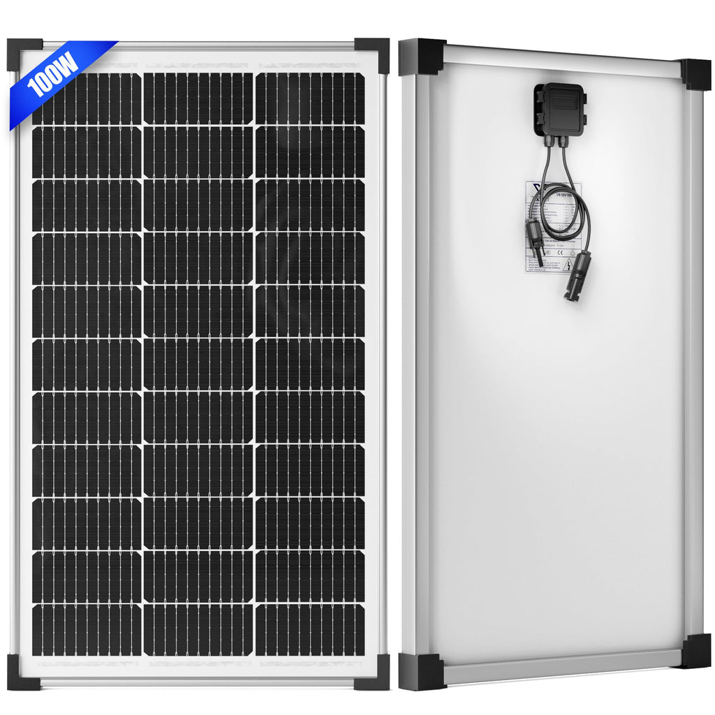 Voltset 12V Solar Battery Charger - 20W Waterproof Solar Panel Kit with Smart MPPT Controller - Trickle Charger Maintainer for Car RV Boat Marine Trailer Automotive Trailer Truck Motorcycle