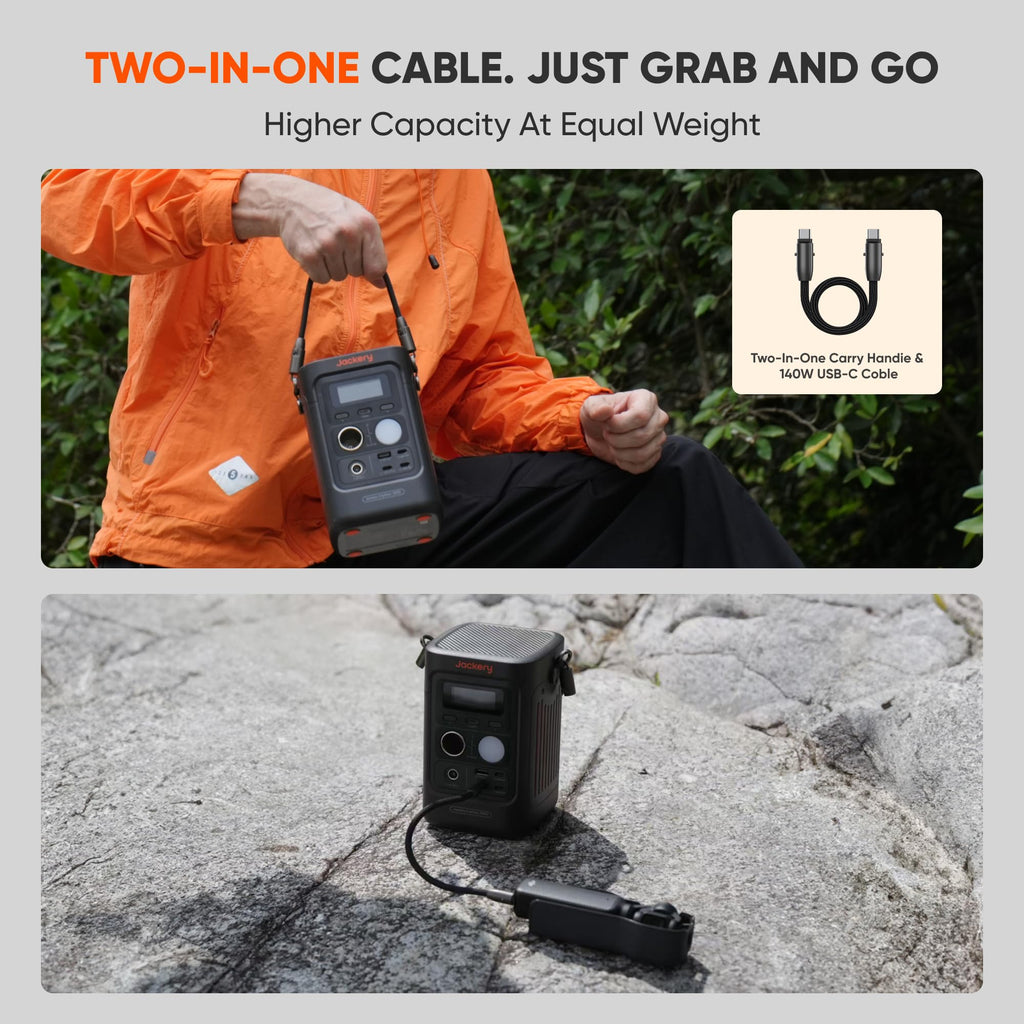 Jackery Explorer 300 Portable Power Station,292Wh | Backup LiFePO4 Battery, Solar Generator for Outdoors, Camping, Travel, Hunting, Blackout (Solar Panel Optional)