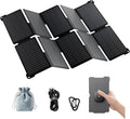 35W Solar Panel Charger with USB-A and USB-C Ports, 25.4% High Efficiency Folding Portable Solar Charger Compatible with Phones,Power Bank,IP68 Waterproof Solar Charger for Backpacking
