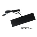 1W 5V Solar Charging Panel With Type-C Output, Weatherproof For Outdoor Camping, Phone And Battery Charger (148*45*2mm)