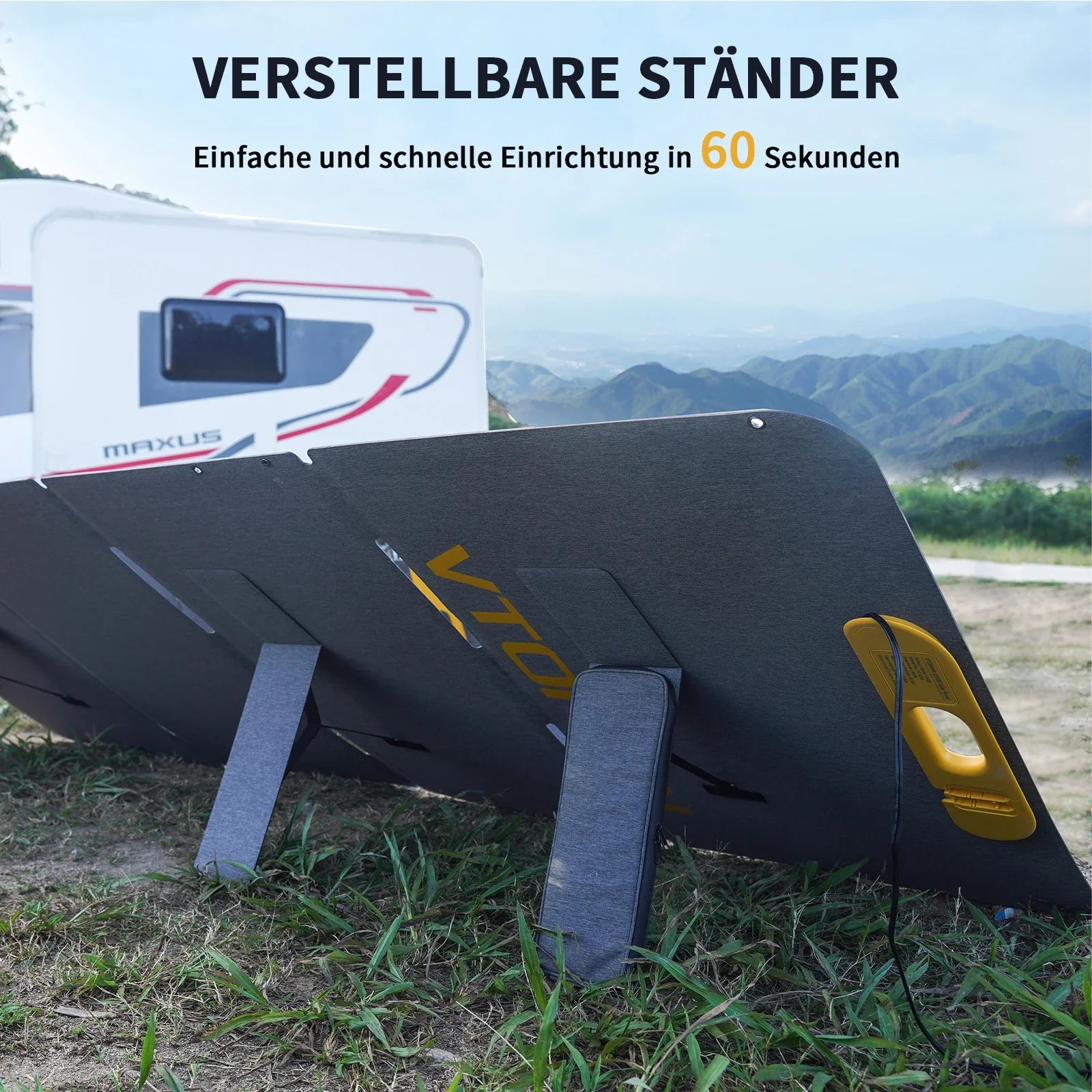 VTOMAN VS400 400W Foldable Solar Panel Portable Solar Charger for FlashSpeed 1500 Power Station
