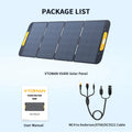 VTOMAN VS400 400W Foldable Solar Panel Portable Solar Charger for FlashSpeed 1500 Power Station