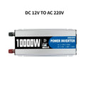 10000W Solar System Complete Set Dual USB Inverter 220V 300W Solar Panel 100A Controller for RV Camping Home Backup CE FCC