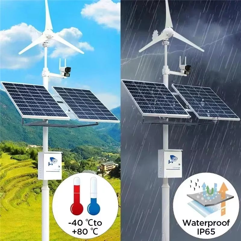300W 12V Portable Solar Panel Kit Complete Polycrystalline USB Power Outdoor Rechargeable Solar Generator for Home Solar Cell