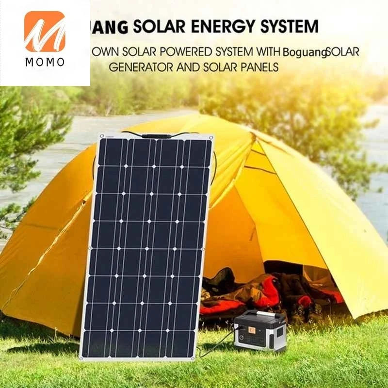 18V 300W Solar Panel PET Flexible Solar Power Charger Boat RV Camping Car Battery Solar Cell Panel Kit Energy Charge Systems 18V