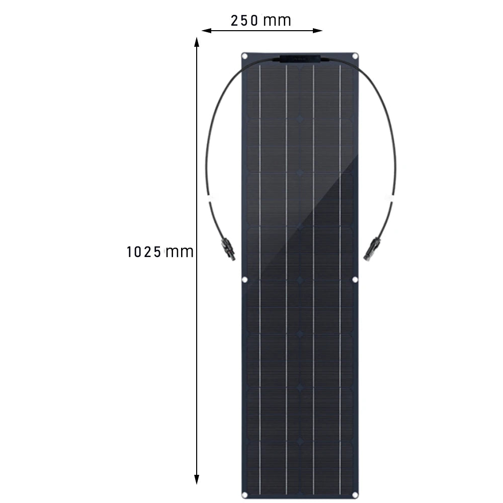 50W Solar Panel 12V 100W Solar Panels Kit Complete Single Solarni Panel Just Power 50W Solar Barttery Charger